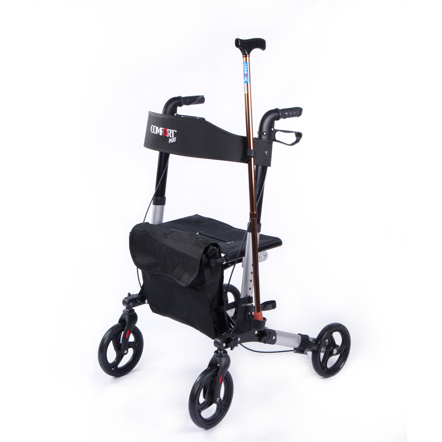 Comfort Plus DM-9102 Gümüş Lüx Alüminyum Rolatör Yürüteç